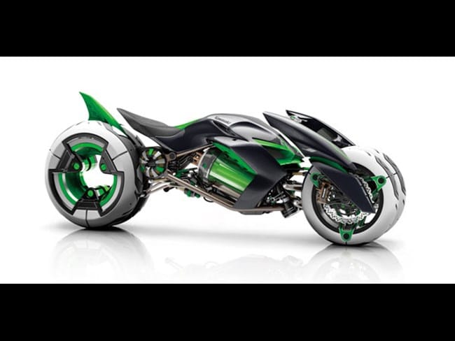 Kawasaki dévoile son concept de moto électrique “J”