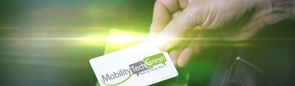 badge mobility tech green