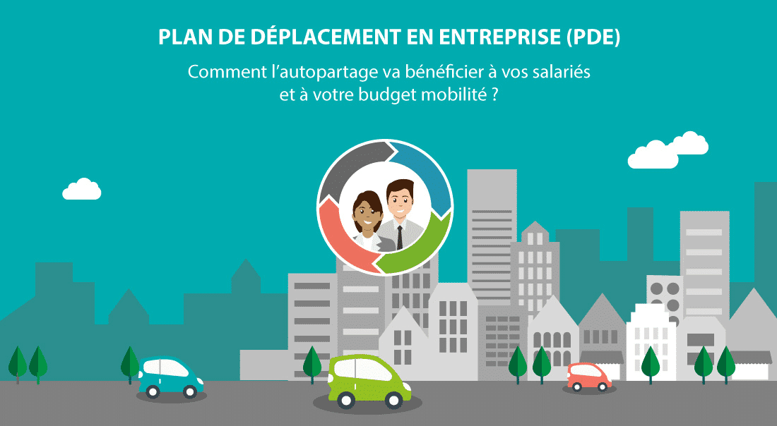 L’autopartage pour votre Plan de Déplacement d’Entreprise (PDE)