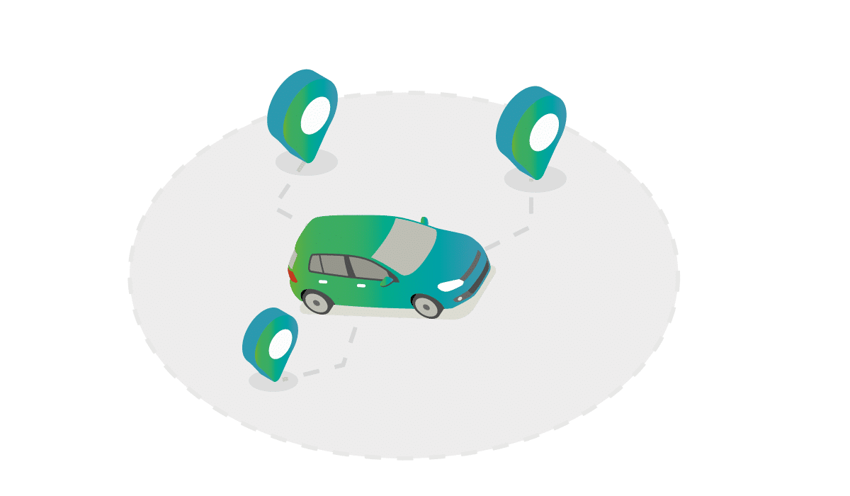 Between companies carsharing
