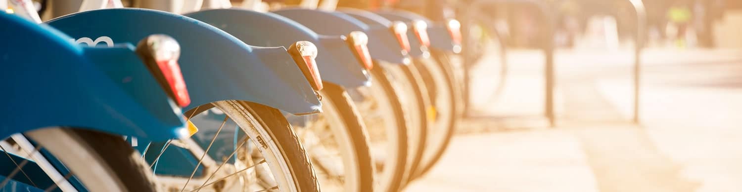 Flotte de vélos en libre-service