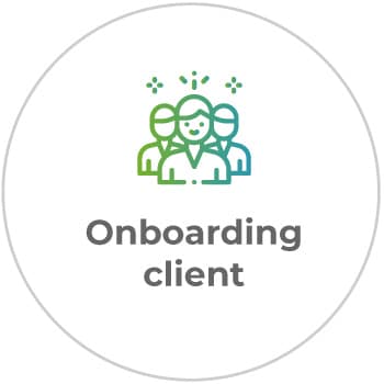 Onboarding clients