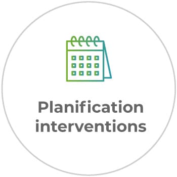 Planification interventions
