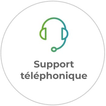 Support téléphonique