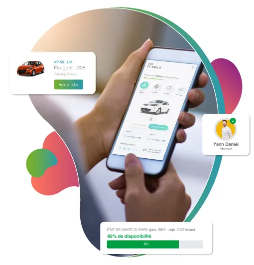 Visuel_ecolibri e-Colibri, solution d'autopartage en entreprises et collectivités