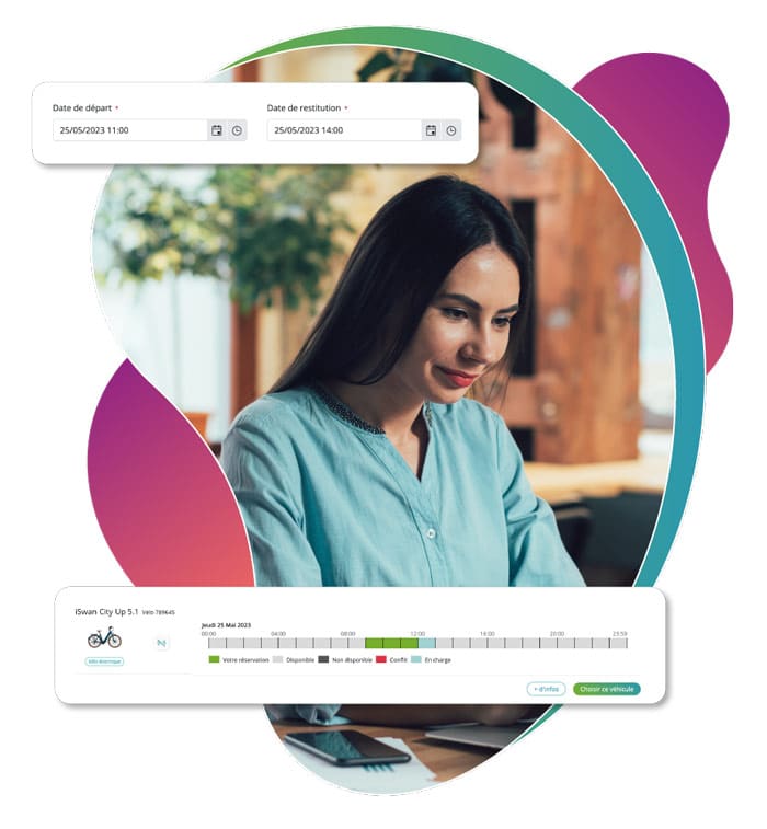 Plateforme de réservation vélopartage