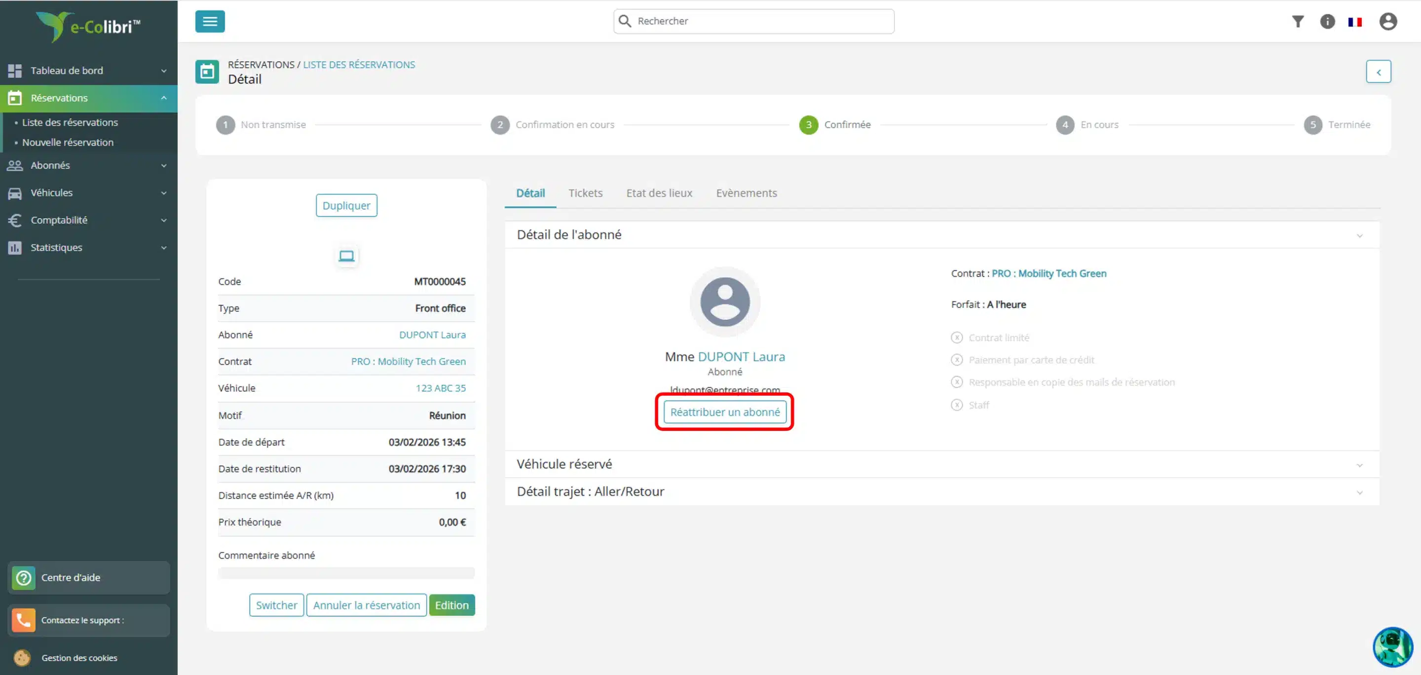 facturation autopartage