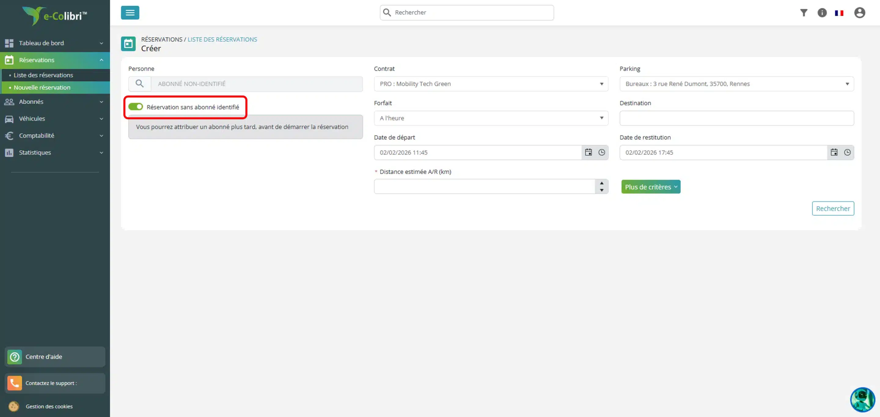 facturation autopartage