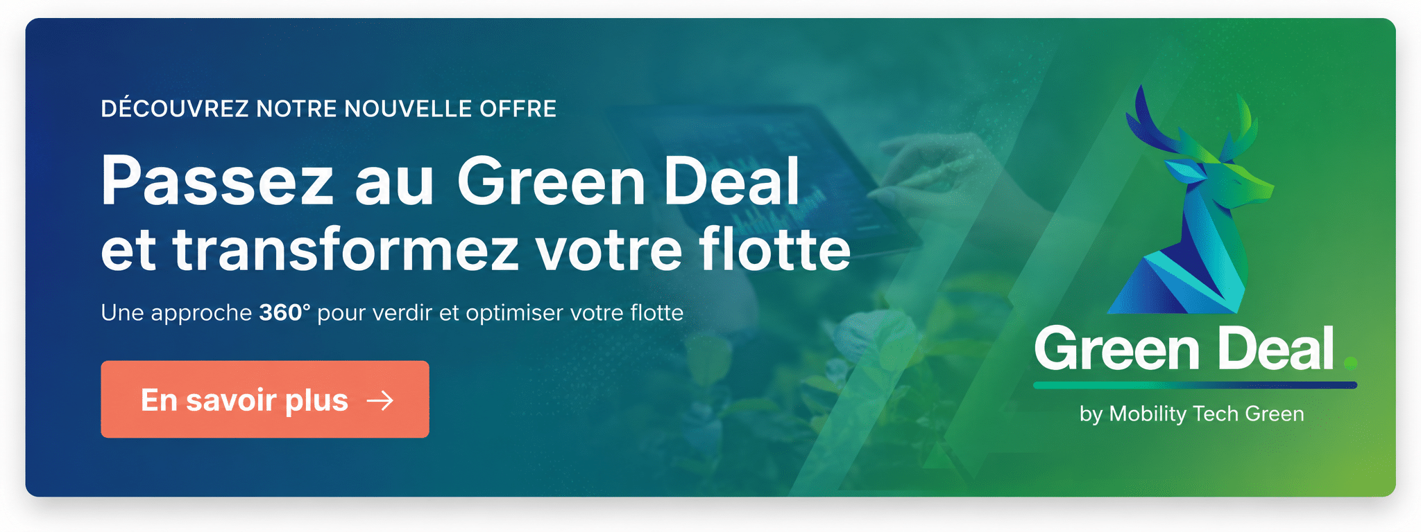 bannière green deal
